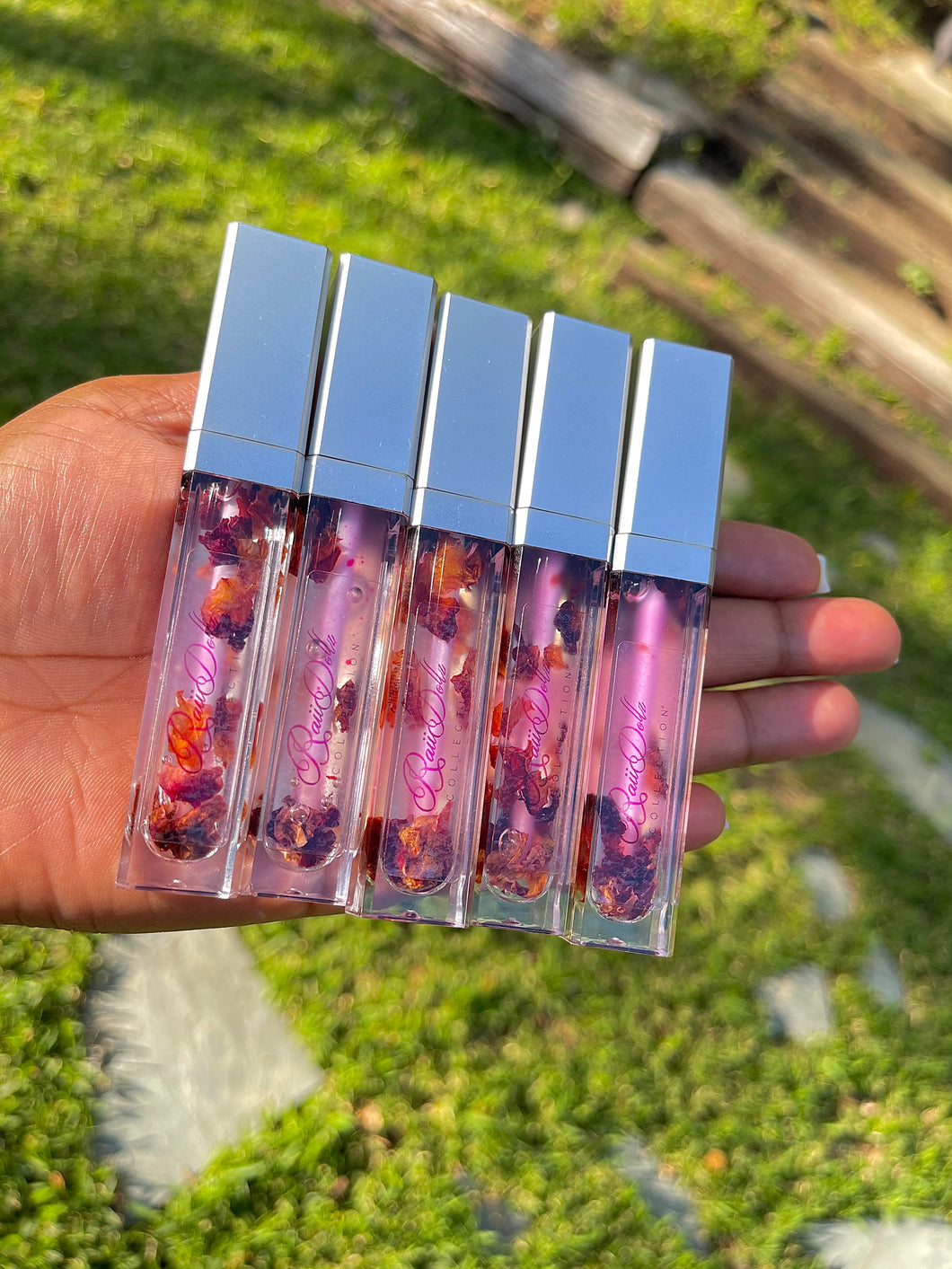 Pink lip moisturizers